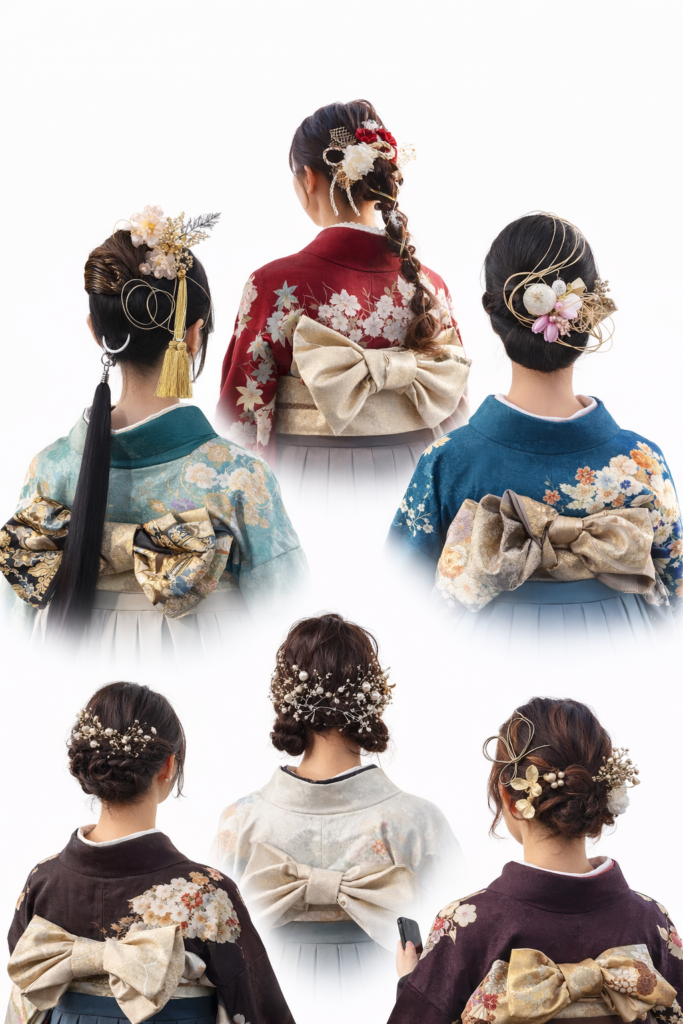 🌸卒業式ヘアセット・袴着付けのご案内🌸